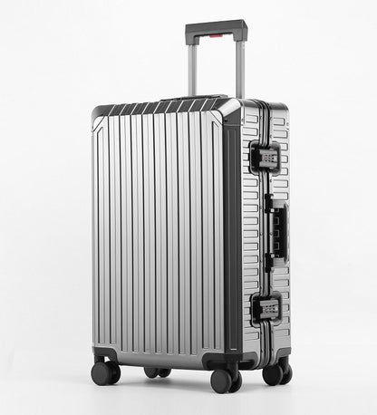 All-aluminium Magnesium Alloy Trolley Case Business Luggage